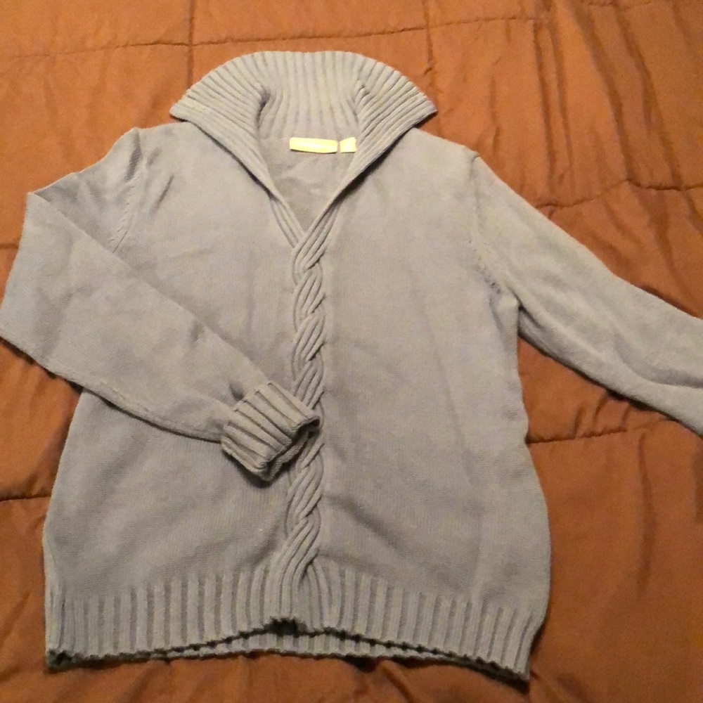 Croft and barrow size small sweater blue